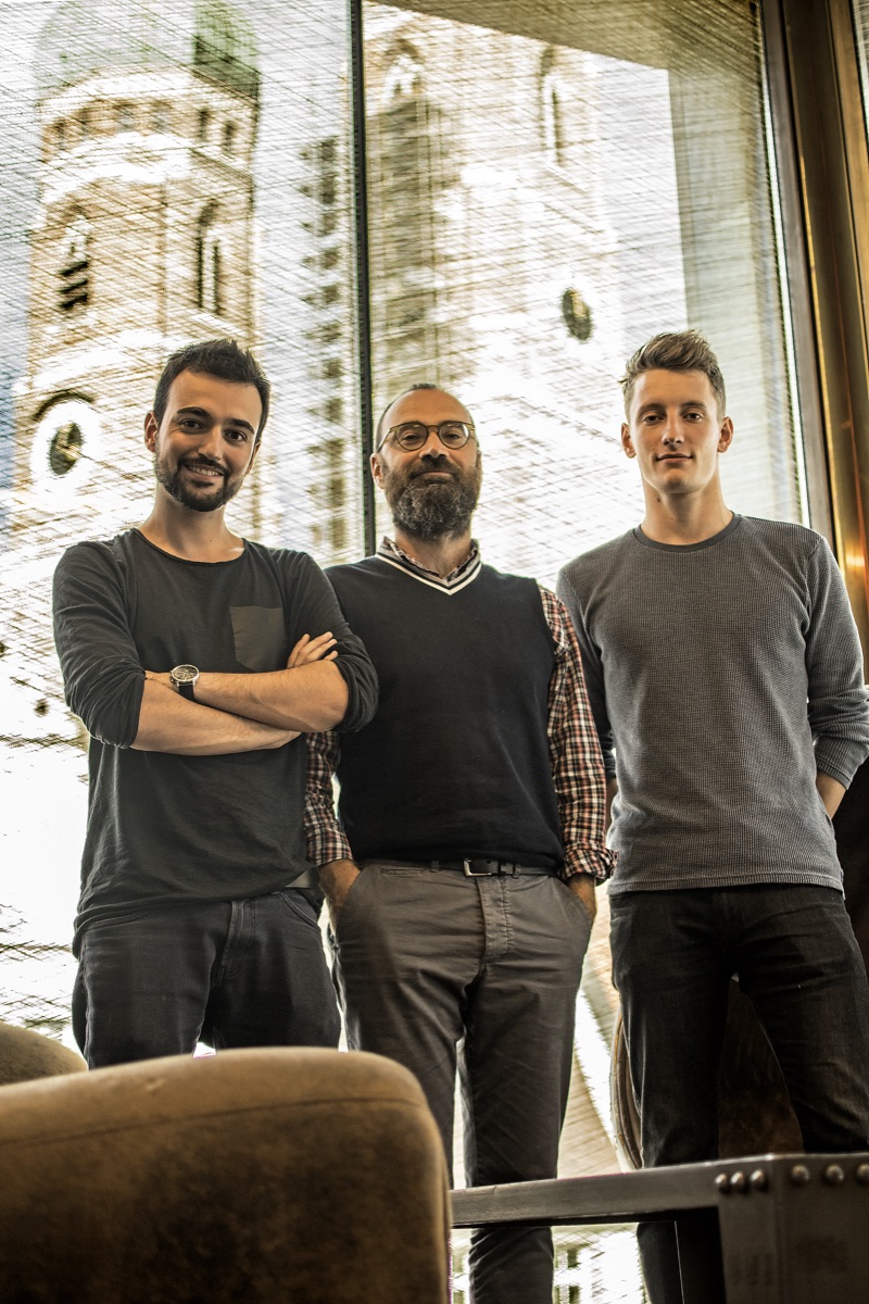 Bernstein founding team: Marco Barulli, Paul Reboh, and Jean-Maxime Riviere
